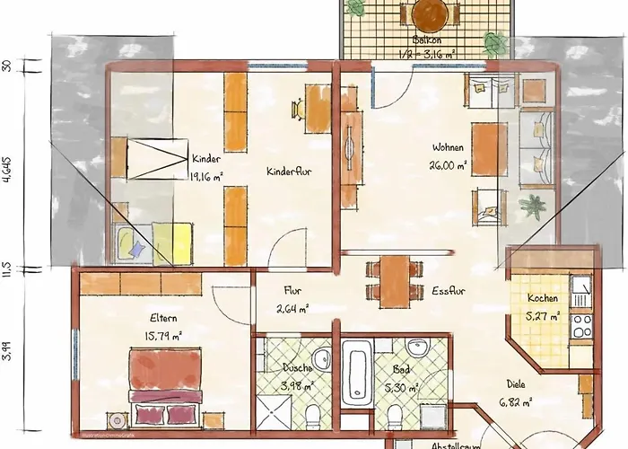 High-quality Renovated * Ramstein-Miesenbach